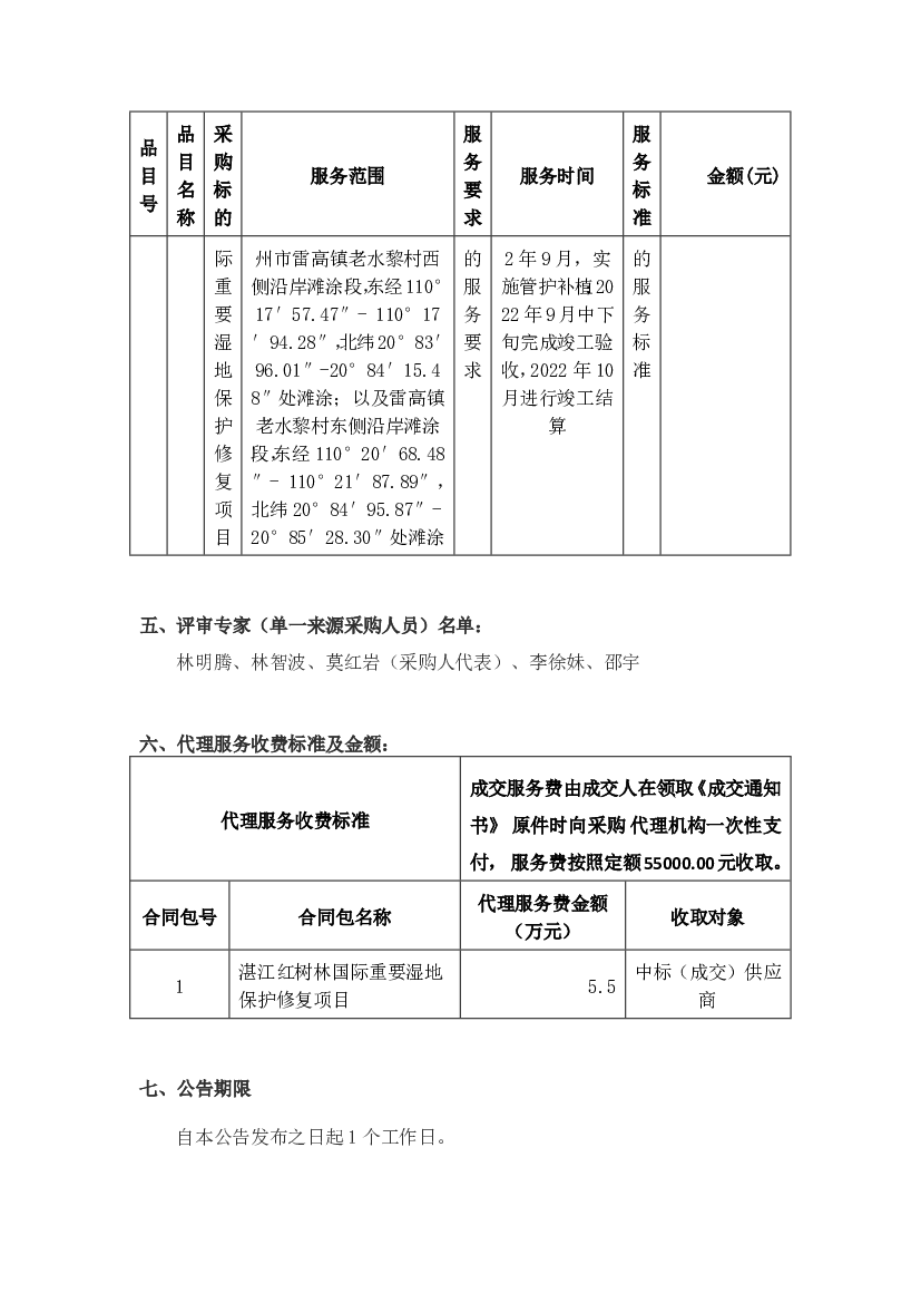 广州碳汇林业有限公司. 通过通过. 18. 60. 11. 00. 9.8. 8. 39. 48. 4. 九、凡对本次公告内容提出询问，请按以下方式联系。 1.采购人信息.